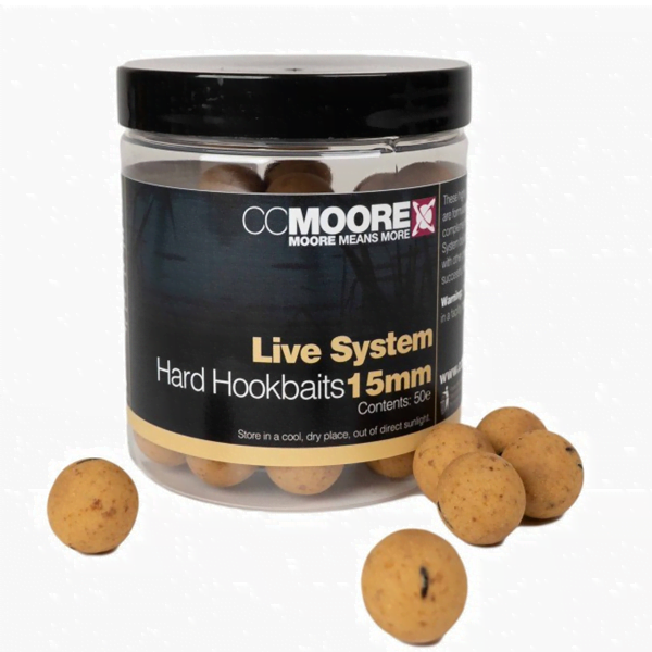 CC MOORE HARDHOOK LIVE CC Moore Live System Hard Hookbait