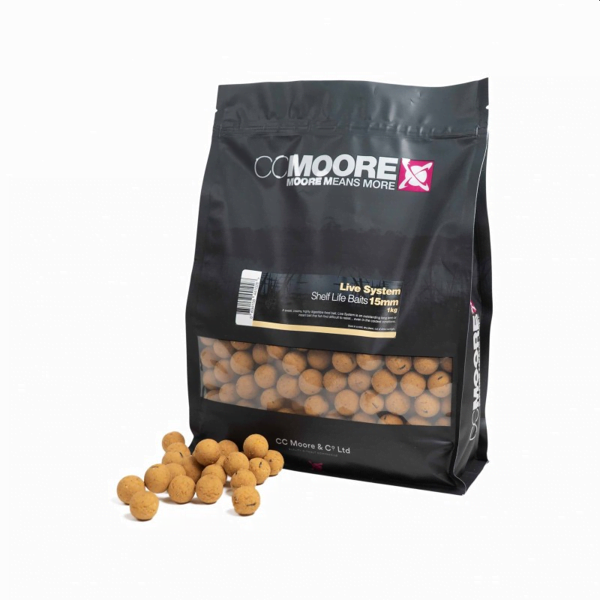 CC MOORE LIVE SYSTEM BOILIE CC Moore Live System Boilies