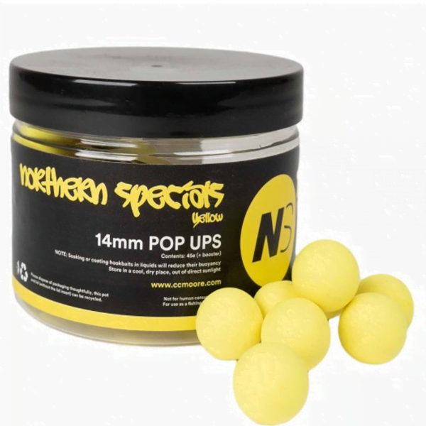 CC MOORE NS1 AMARILLO CC Moore NS1 Yellow Pop Ups 14mm