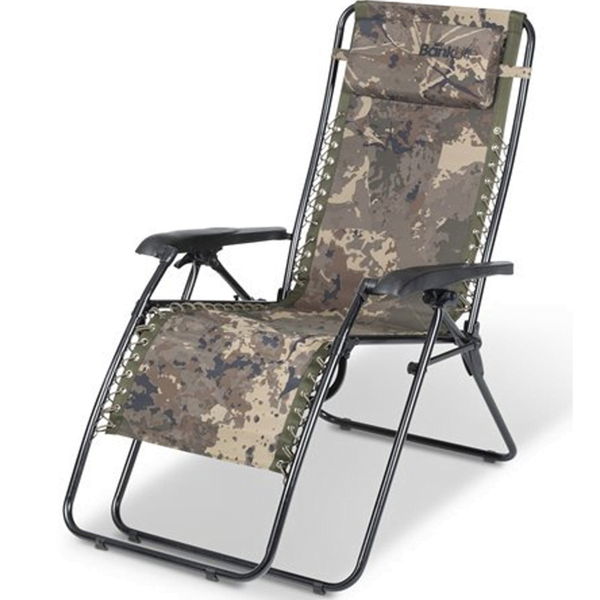 NASH LIFE CAMO Nash Bank Life Hi-Back Lounger