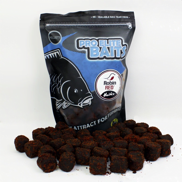 PRO ELITE ATRACTOR PELLETS 28 Pro Elite Baits Atractor Pellets 28mm Robin Red