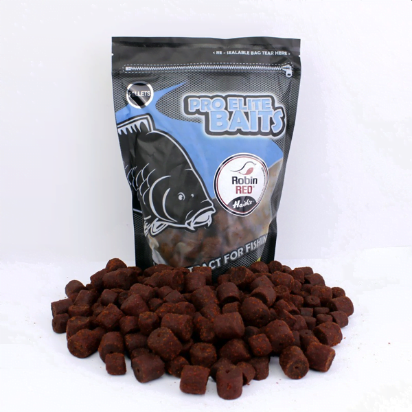 PRO ELITE PELLETS ROBIN Pro Elite Baits Atractor Pellets 14-20mm Robin Red