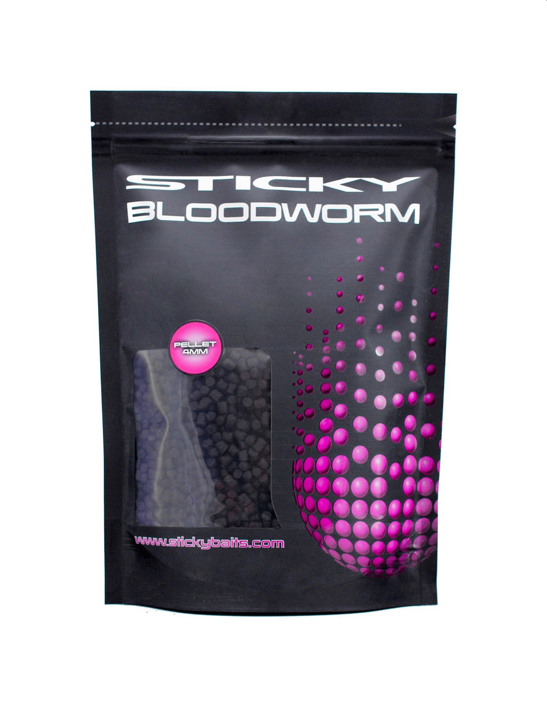 STICKY BLOODWORM PELLET Sticky Baits Bloodworm Pellets