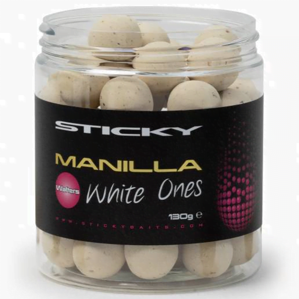 Sticky Baits Manilla White Ones Wafters