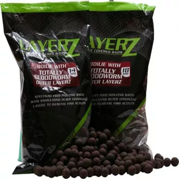STARBAITS LAYERZ BLOODWORM BOILIE StarBaits Layerz Bloodworm 18mm 800gr