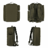 Avid Carp Rvs Ruckbag Verde Con Cremalleras De 10 Mm