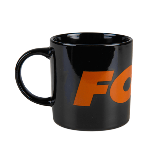 Fox Black and Orange Logo Ceramic Mug