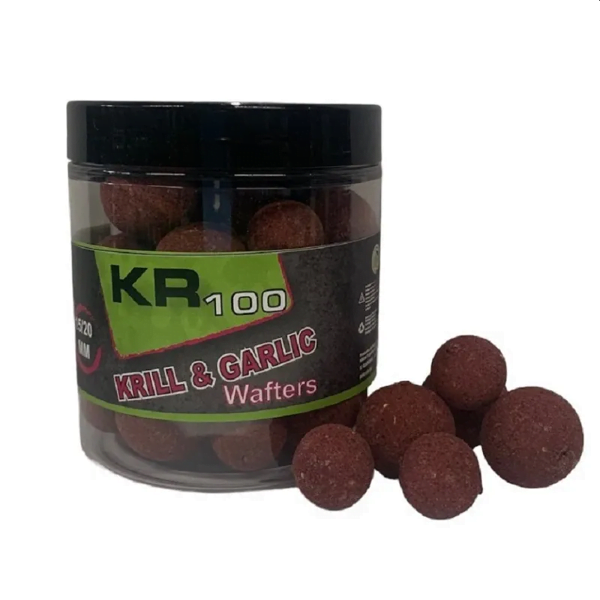 KROM KR100 WAFTERS 1 Krom Quality Krill-Garlic Wafters 15/20mm