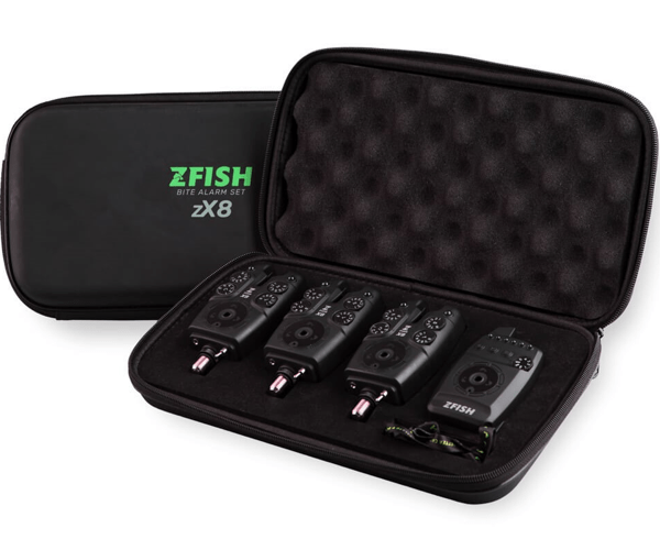 Alarma Carpfishing ZFish Juego Alarma ZX8 3+1 | Chachocarp