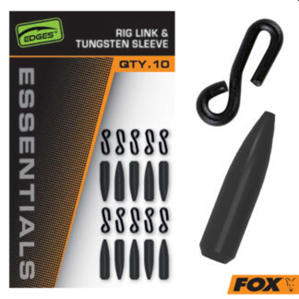 FOX RIG LINK 2 Fox Edges Rig Links-Tungsten Sleeves