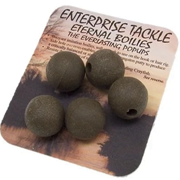 ENTERPRISE ETERNAL BOILIES MARRÓN 15MM Enterprise Tackle Eternal Boilies Marrón