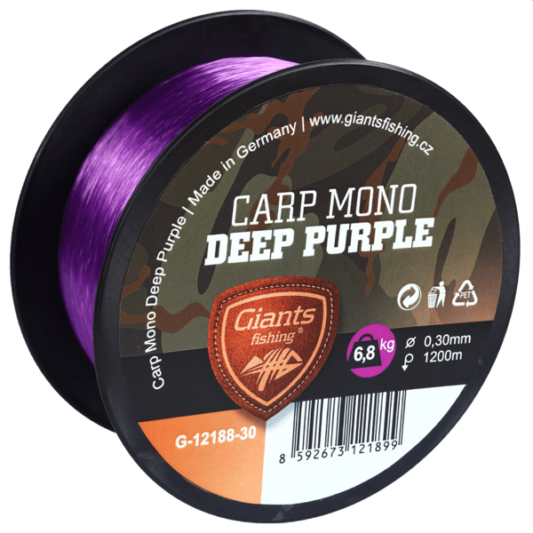 GIANTS HILO DEEP PURPLE 1200MT Giants Fishing Deep Purple 0,40mm 1000mt