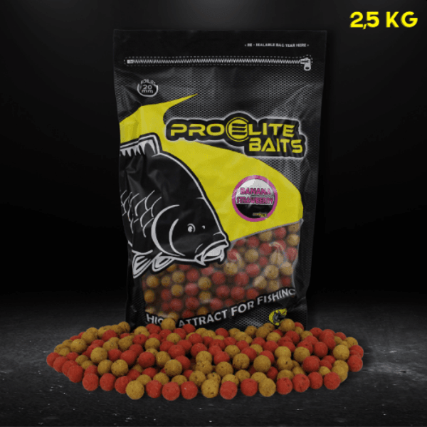 Pro Elite Baits Classic Boilies Banana-Strawberry 20mm 2,5kg