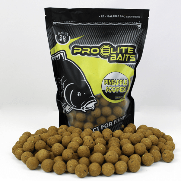 PRO ELITE CLASSIC BOILIE PIÑA SCOPEX 2,5KG Pro Elite Baits Classic Boilies Pineapple Sopex 20mm 2,5kg