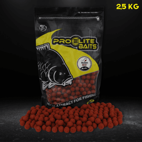 PRO ELITE CLASSIC BOILIE ROBIN RED 2,5KG Pro Elite Baits Classic Boilies Robin Red 20mm 2,5kg