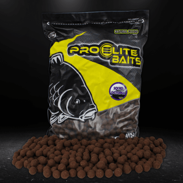PRO ELITE CLASSIC BOILIE SQUID OCTOPUS 8KG Pro Elite Baits Natural Food Boilies Squid Octopus 20mm 8kg