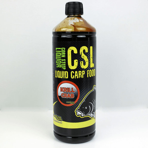 PRO ELITE CSL KRILL CRAB 1LT Pro Elite Baits CSL Liquid Carp Food Krill Crab 1lt