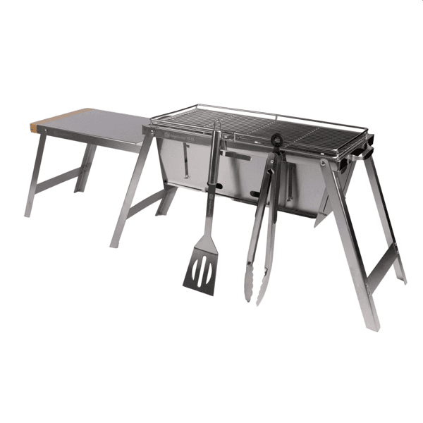 RIDGEMONKEY GRILLA BBQ DUAN FUEL 1 Ridgemonkey Barbacoa Combustible Grilla Dual Fuel