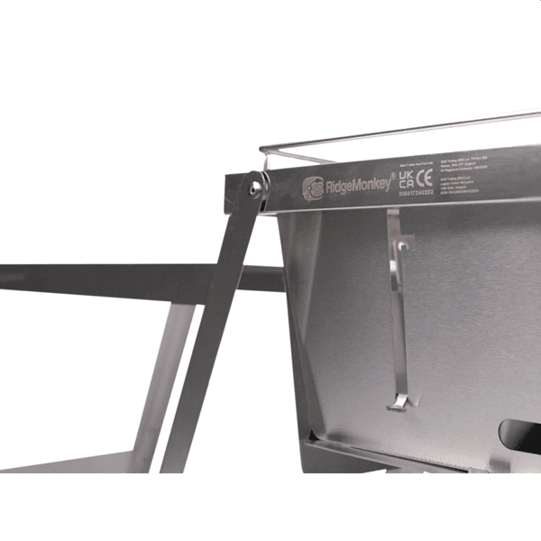 RIDGEMONKEY GRILLA BBQ DUAN FUEL 6 Ridgemonkey Barbacoa Combustible Grilla Dual Fuel