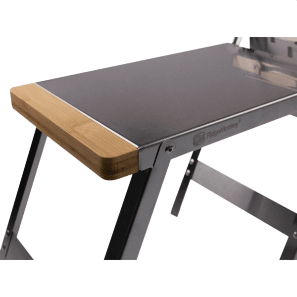 RIDGEMONKEY GRILLA BBQ DUAN FUEL 7 Ridgemonkey Barbacoa Combustible Grilla Dual Fuel