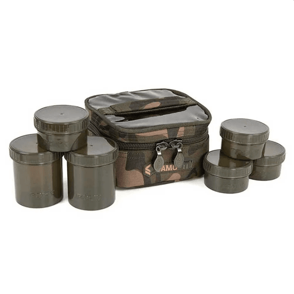 FOX CAMOLITE 6 POT Fox Camolite Hookbait Case 6 pot