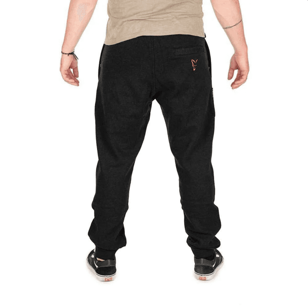 FOX JOGGERS BLACK ORANGE 1