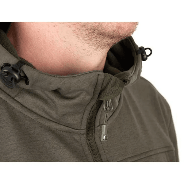 FOX SOFT SHELL JACKET GREEN BLACK 8 FOX SOFT SHELL JACKET GREEN BLACK 8