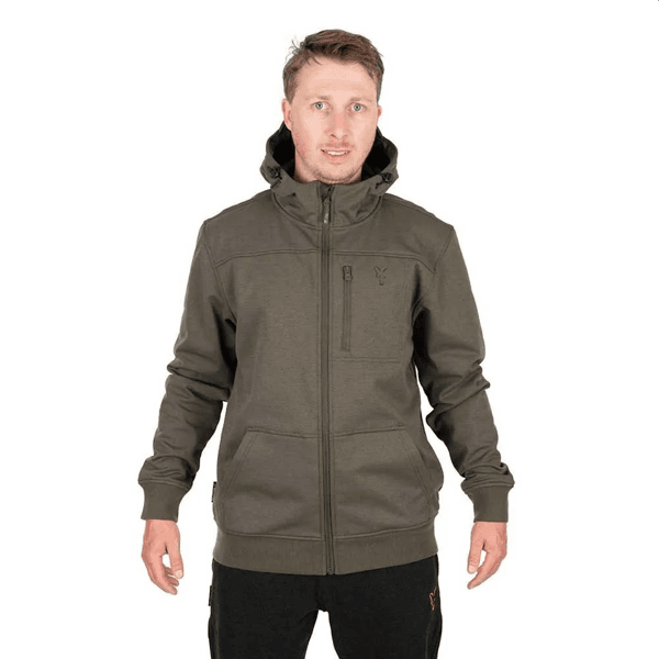 FOX SOFT SHELL JACKET GREEN BLACK Fox Collection Soft Shell Jacket Green/Black