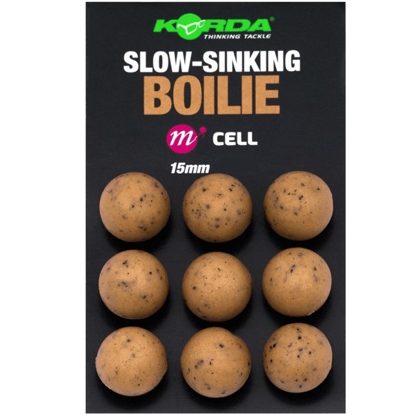 KORDA SLOW SINKING BOILIE CELL 15MM Korda Slow-Sinking Boilie Cell 15mm