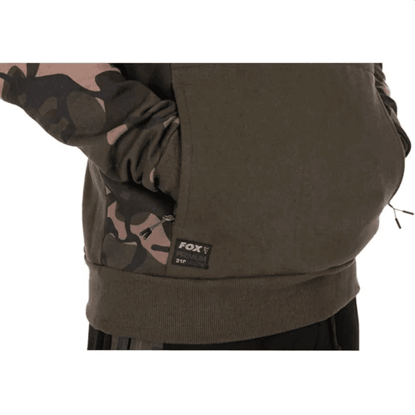 FOX PULLOVER 310 HOODY KHAKI CAMO 3 Fox Pullover Premium 310 Hoddy Khaki/Camo