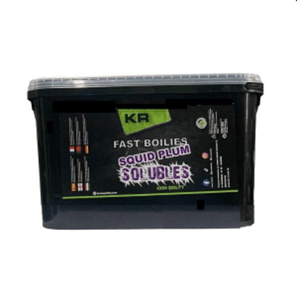 Krom Quality Boilie Soluble Squid Plum