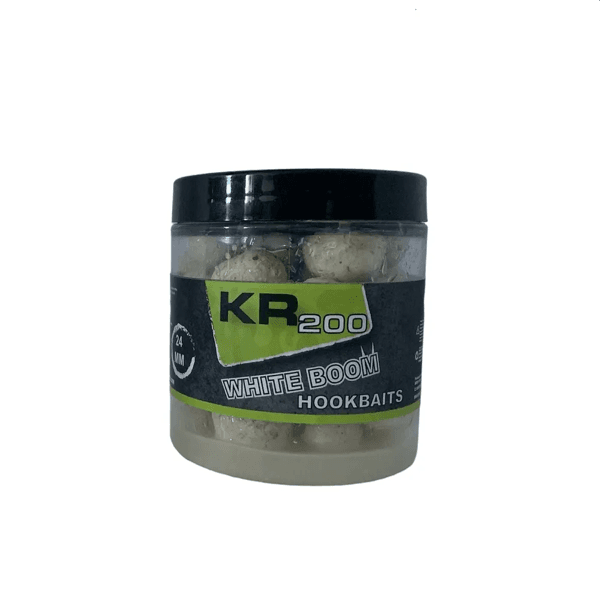 KROM QUALITY HOOKBAITS WHITE BOOM Krom Quality White Boom HookBaits