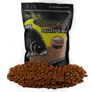 Pro Elite Baits Classic Spod Mix Pellets Melón Peach 8mm 1.800gr