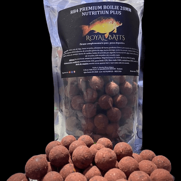 ROYAL BAITS BOILIE NUTRITION Royal Baits RB4 Nutritiun Plus Boilie 20mm