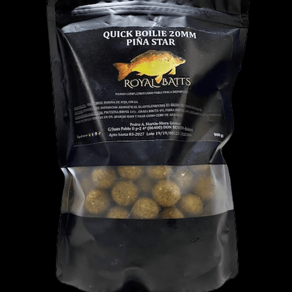 ROYAL BAITS BOILIE PIÑA 2 ROYAL BAITS BOILIE PIÑA 2