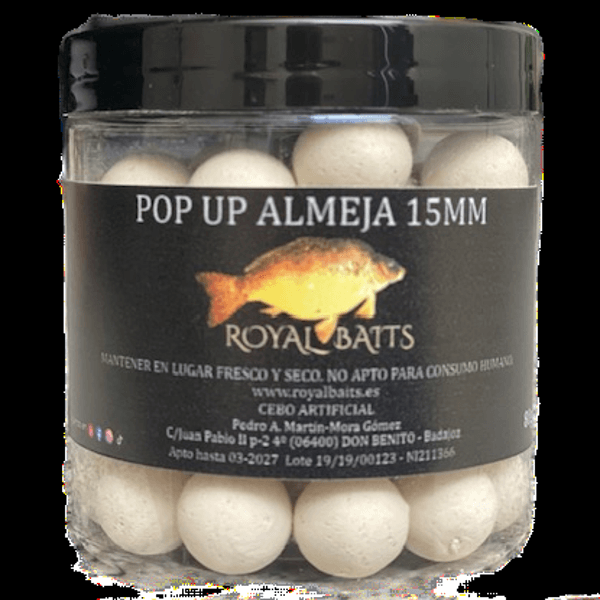 ROYAL BAITS POP-UP ALMEJA 1 Royal Baits Pop-up Quick Almeja 15mm