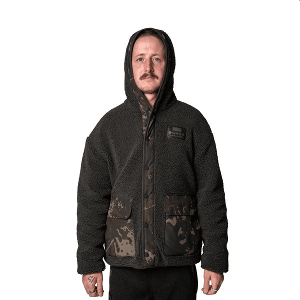 NASH ZT SHERPA HOODY 1 Nash ZT Sherpa Fleece Hoody