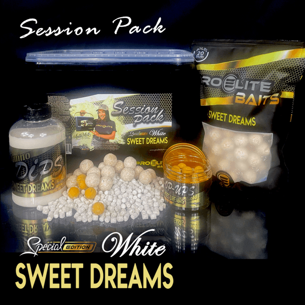 PRO ELITE SESSION PACK SWEET DREAM WHITE Pro Elie Baits Session Pack Sweet Dreams White