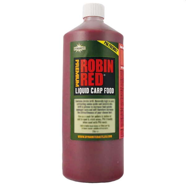 DYMAMITE ROBIN RED LIQUID CARP FOOD Dynamite Baits Robin Red Liquid Carp Food 1l