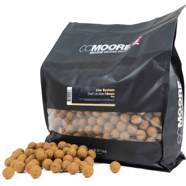 CC MOORE LIVE SYSTEM 5KG CC Moore Live System Boilies