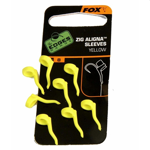 FOX ZIG ALIGNA SLEEVE YELLOW Fox Edges Zig Aligna Sleeves Yellow