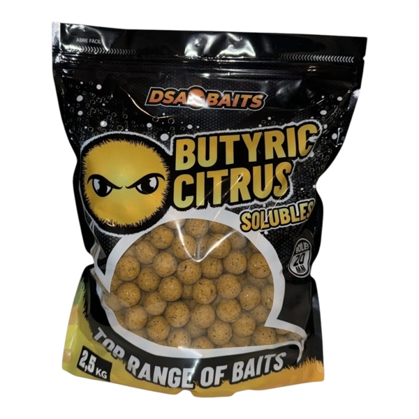 DSA BAITS BOILIES SOLUBLES BUTYRIC CITRUS DSA Baits Boilies Soluble Butyric Citrus 2.5kg