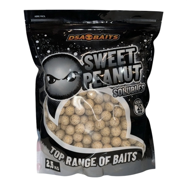 DSA Baits Boilies Soluble Sweet Peanut 2.5kg