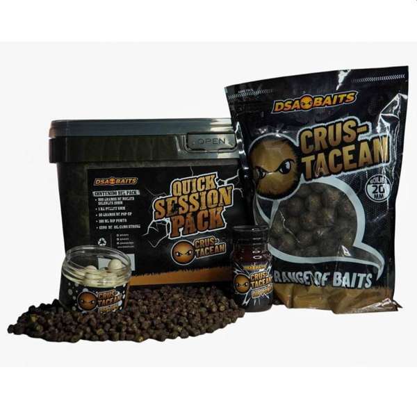 DSA BAITS PACK CRUS-TACEAN DSA Baits Quick Session Pack Crus-Tacean