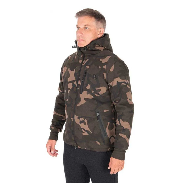 Fox Sherpa Lined 310 Zipped Hoody Camo