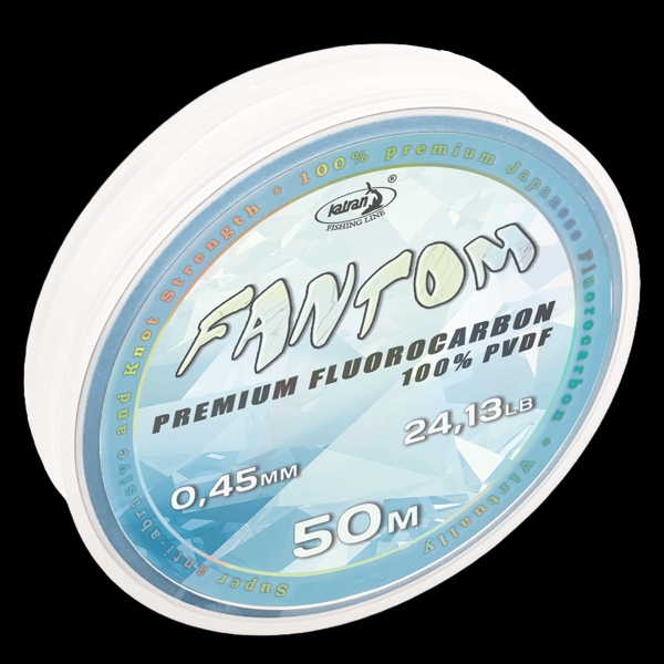 Katran Fishing Line Fluorocarbon FANTOM 0.45mm 50mt