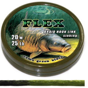 Katran Fishing Line Braided hook links FLEX 25lb 20m