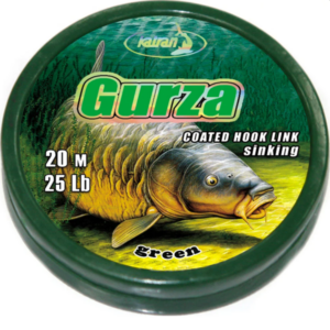 Katran Fishing Line Coated braided hook links GURZA 25lb 20m