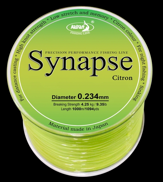 KATRAN SYNAPSE CITRON Katran Fishing Line Synapse Citron