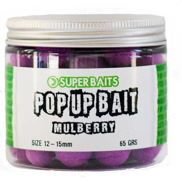 SUPERBAITS POP-UP MULBERRY Superbaits Pop-up Mulberry 12/15mm